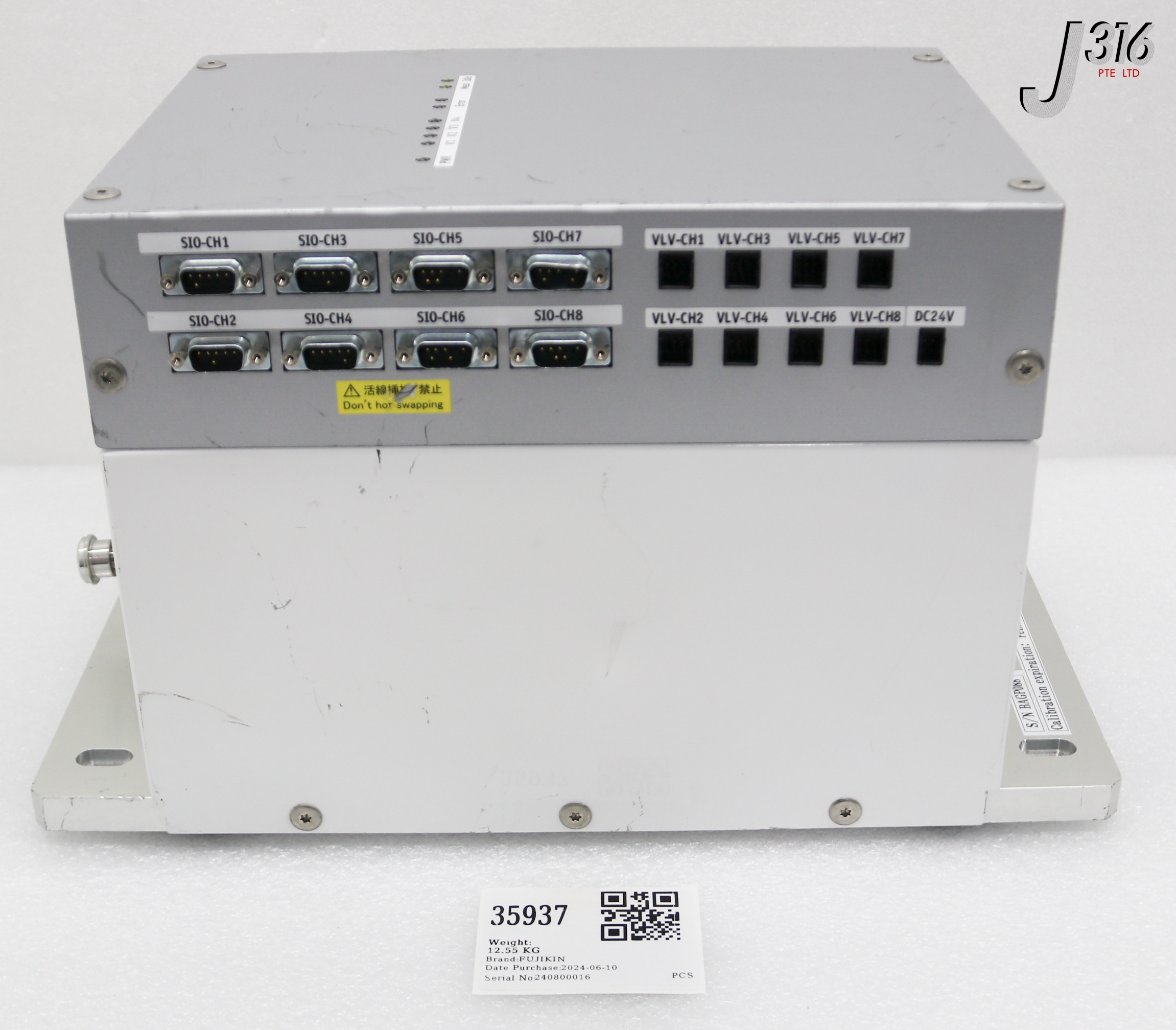 35937 FUJIKIN FLOW CONTROLLER ASSY 627F21TBC2B | eBay